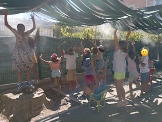 La canicule à la calandreta 😍